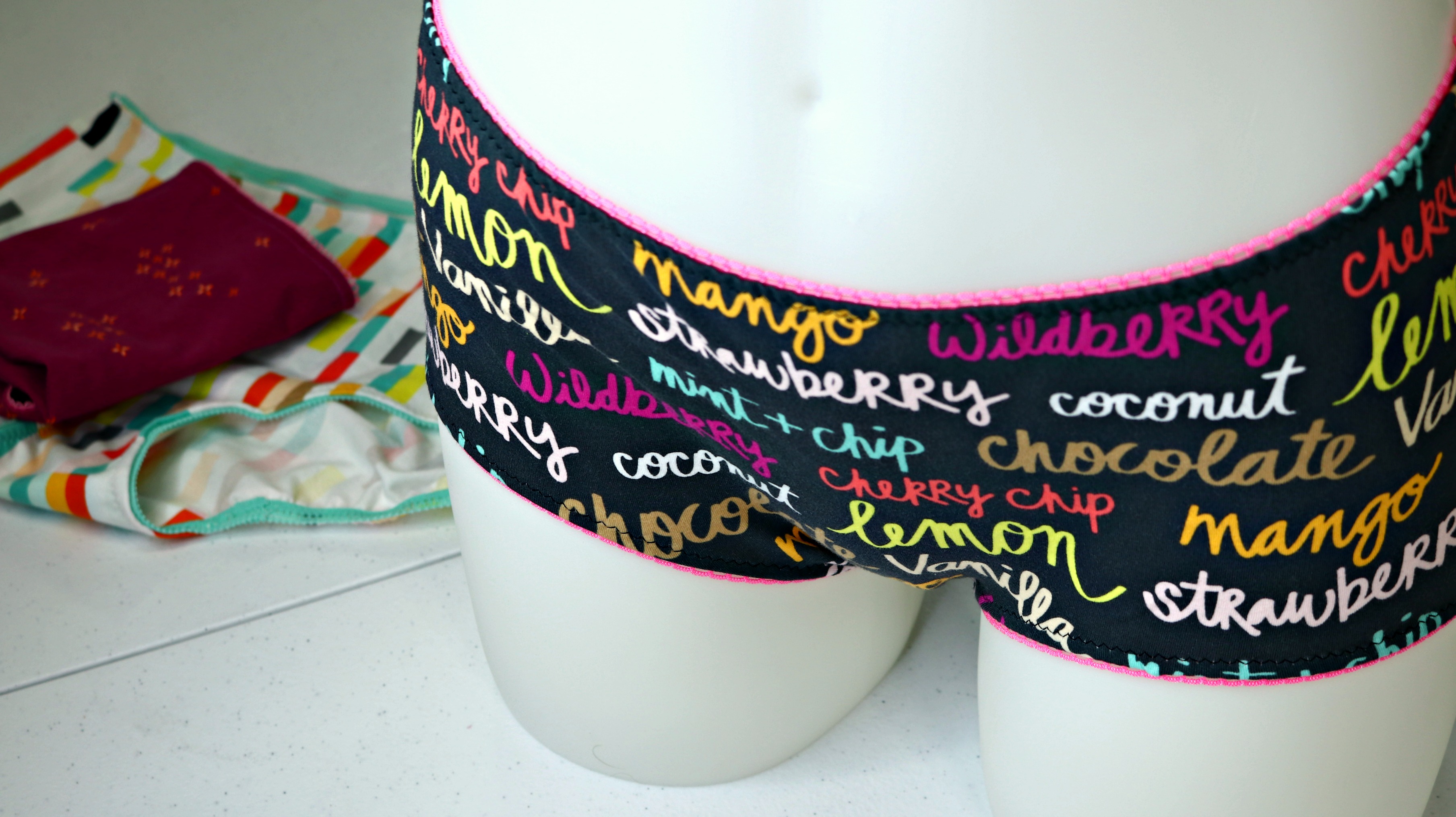 Art Gallery Fabrics Boardwalk Delight Knit Underwear Hipster Panty Free