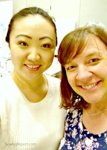 Sewing Report Jennifer Moore QuiltCon Selfie Amy Smart Diary of a Quilter