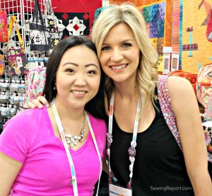 ewing Report Jennifer Moore QuiltCon Selfie Melanie Ham YouTube iheartstitches