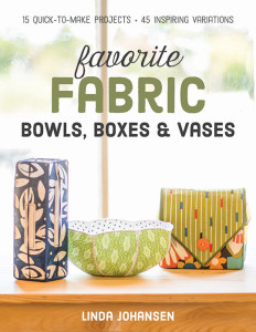 C&T Publishing book favorite fabric bowls boxes and vases cover
