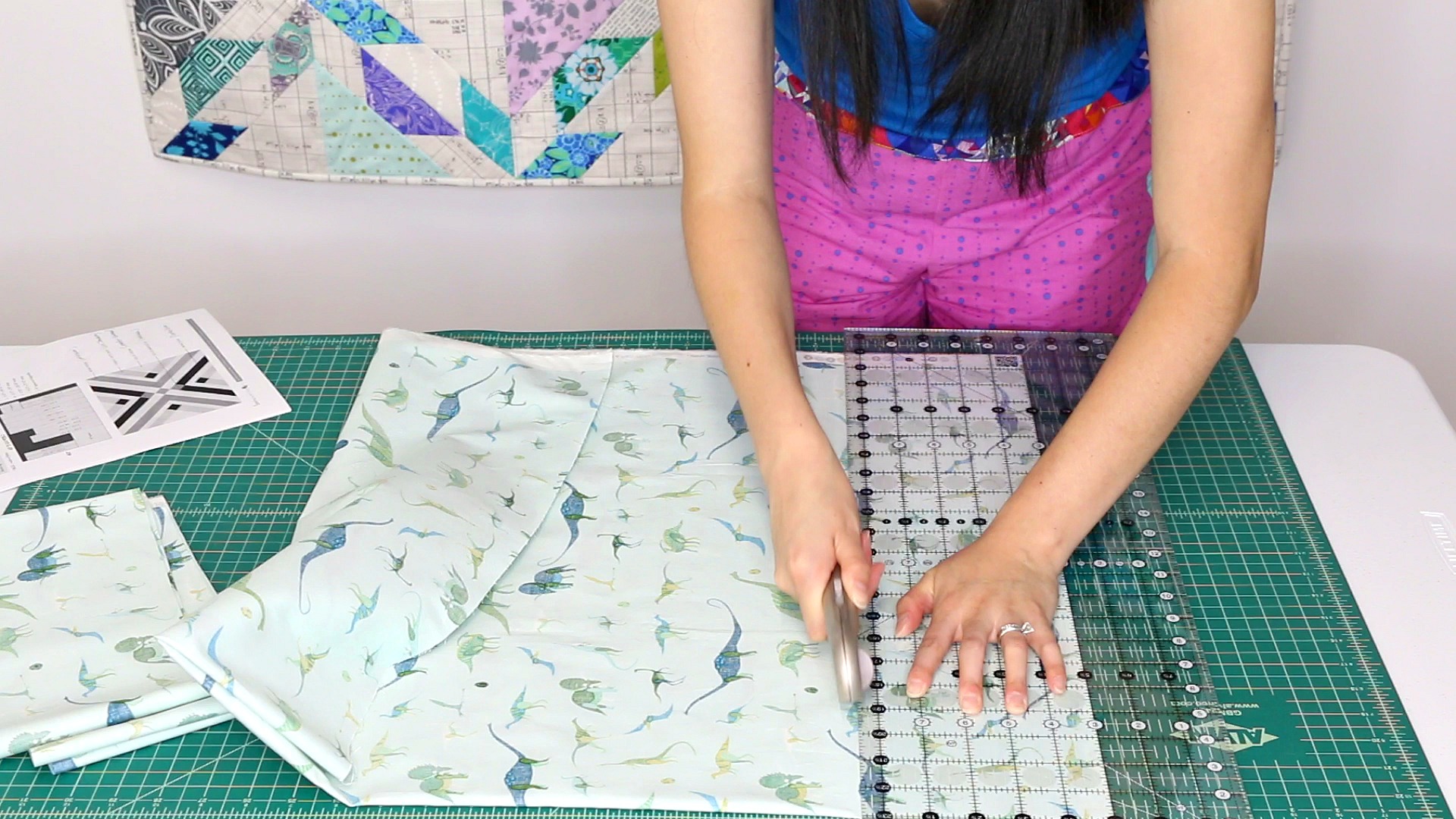 How To Cut Fabric for Sewing & Quilting