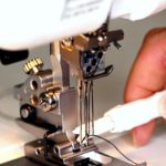 Threading Janome Coverstitch 1000 CPX Sewing Machine EDITED