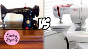 Sewing Report Vintage vs New Sewing Machines