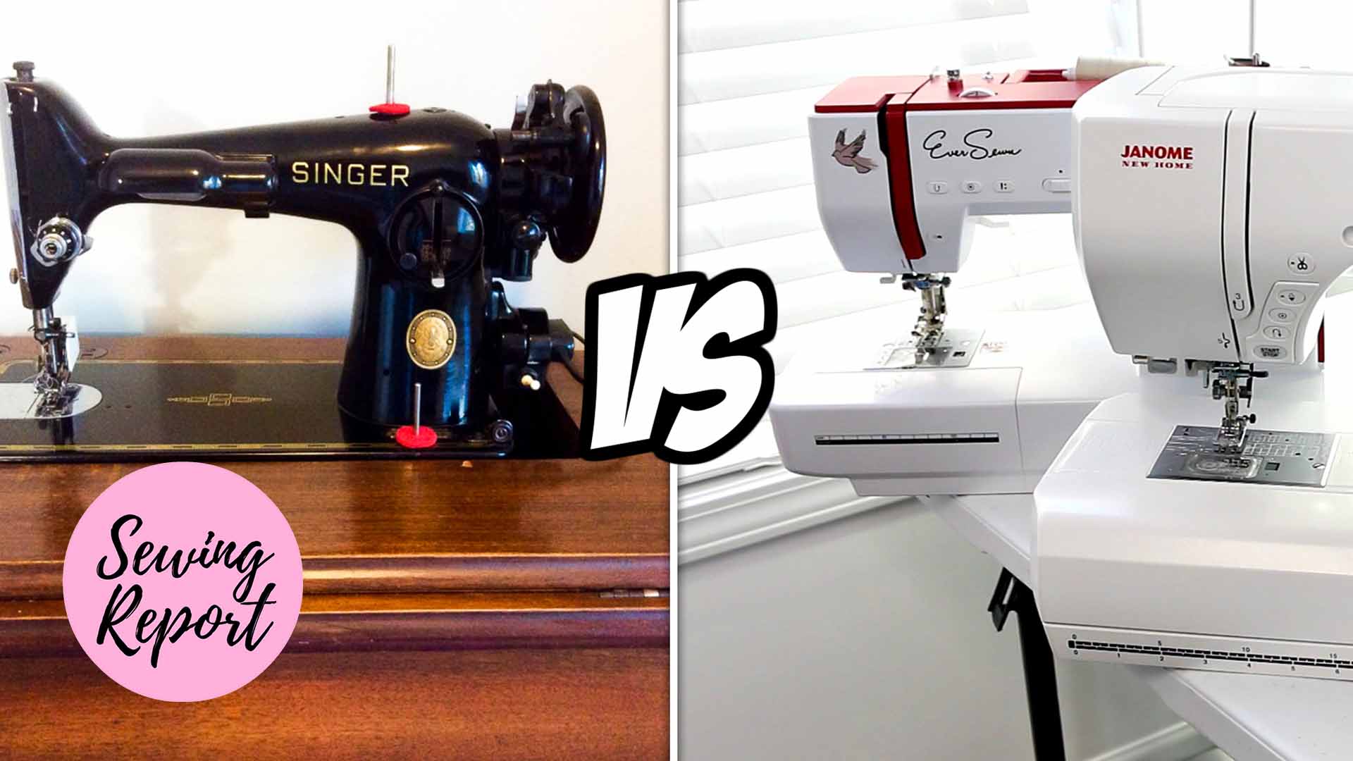 Sewing Report Vintage vs New Sewing Machines Sewing Report