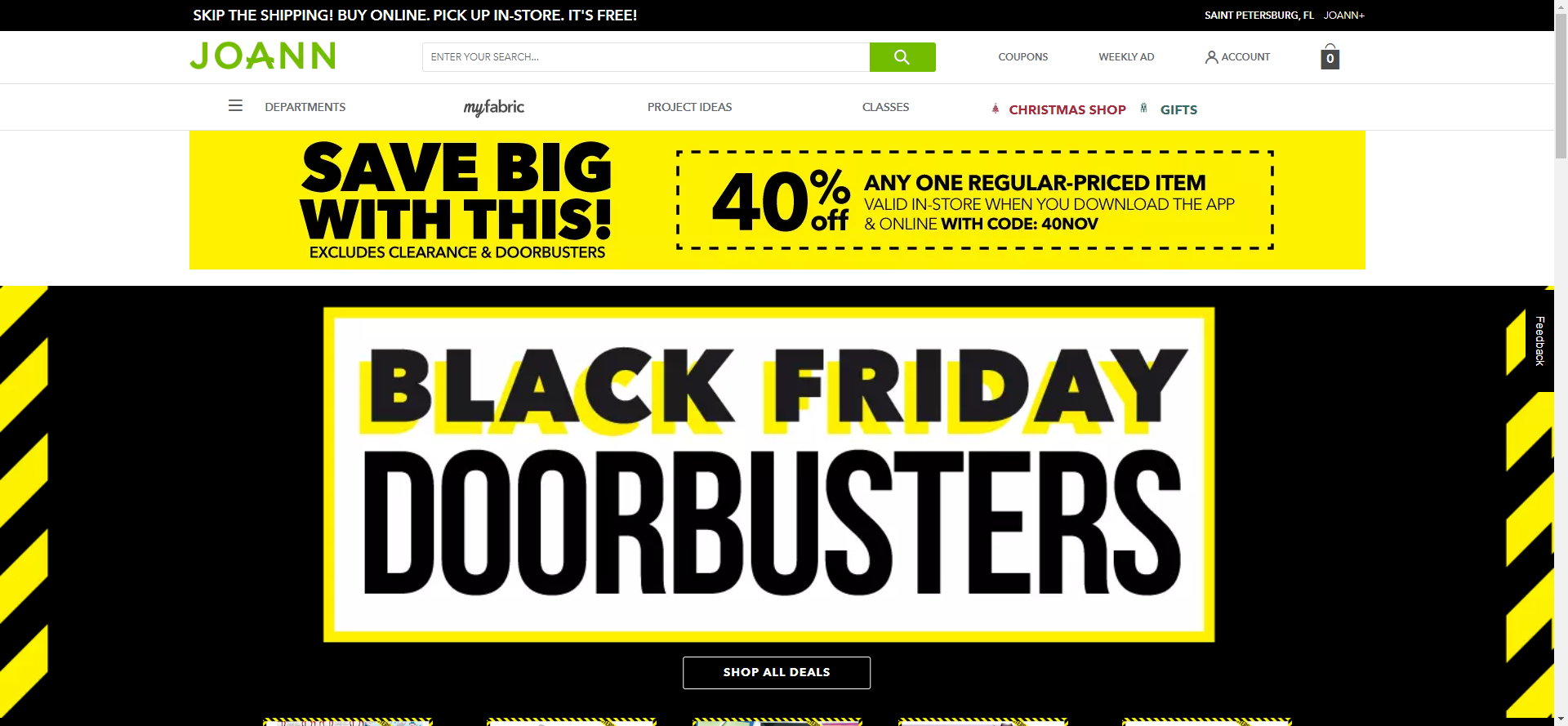 Black Friday Deals 2018 Fabric, Sewing & Quilting Sewing Report