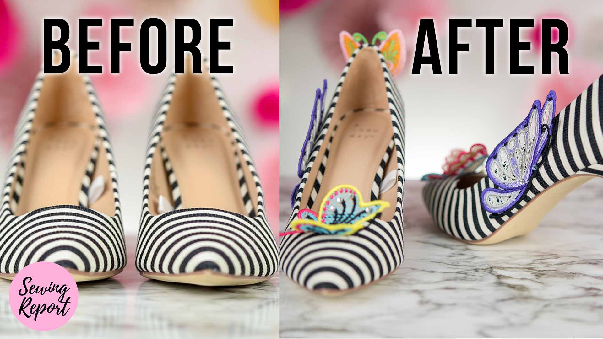 DIY Fashion Project Transforming Target Shoes Sewing Report