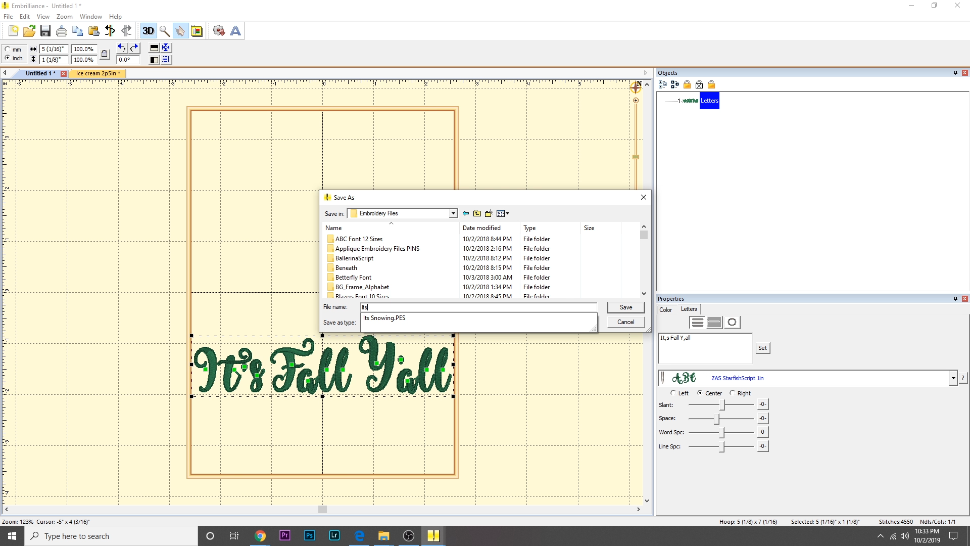 Embroidery Designs + Fonts Using Embrilliance Express Free Software