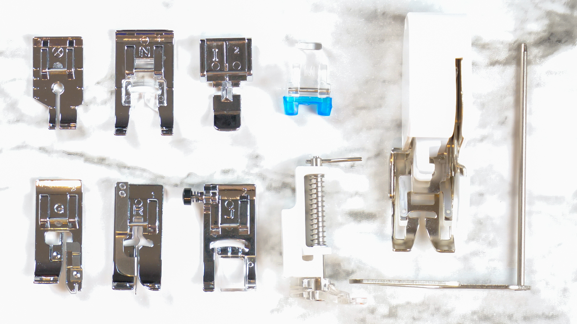 Sewing Machine Presser Foot Basics How to Use 10 Different Feet