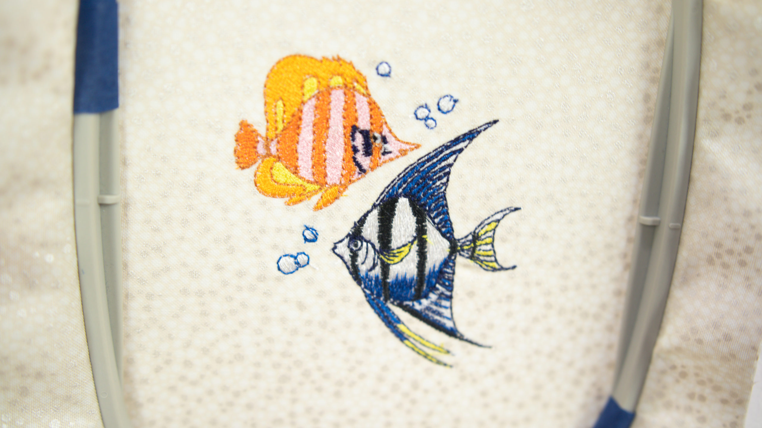 Stitching Out Embroidery Designs with Thread Color Changes Brother