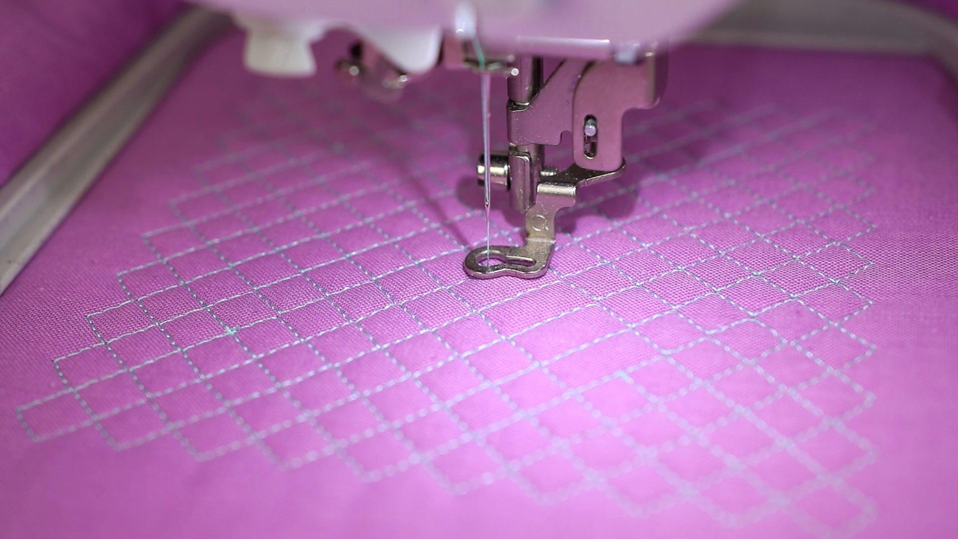 Save Time! Quilt on your Embroidery Machine Sewing Report