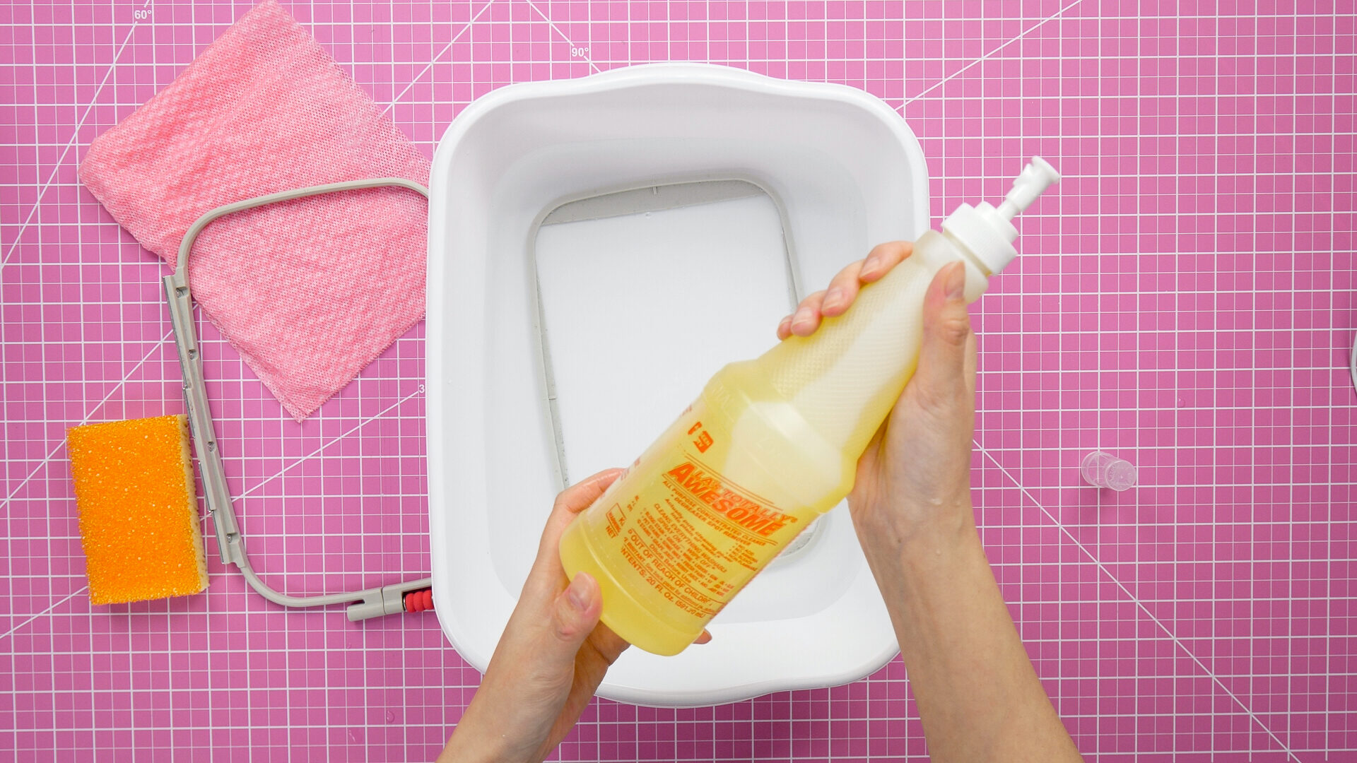 This Dollar Store Cleaner is *Totally Awesome* Sewing Report