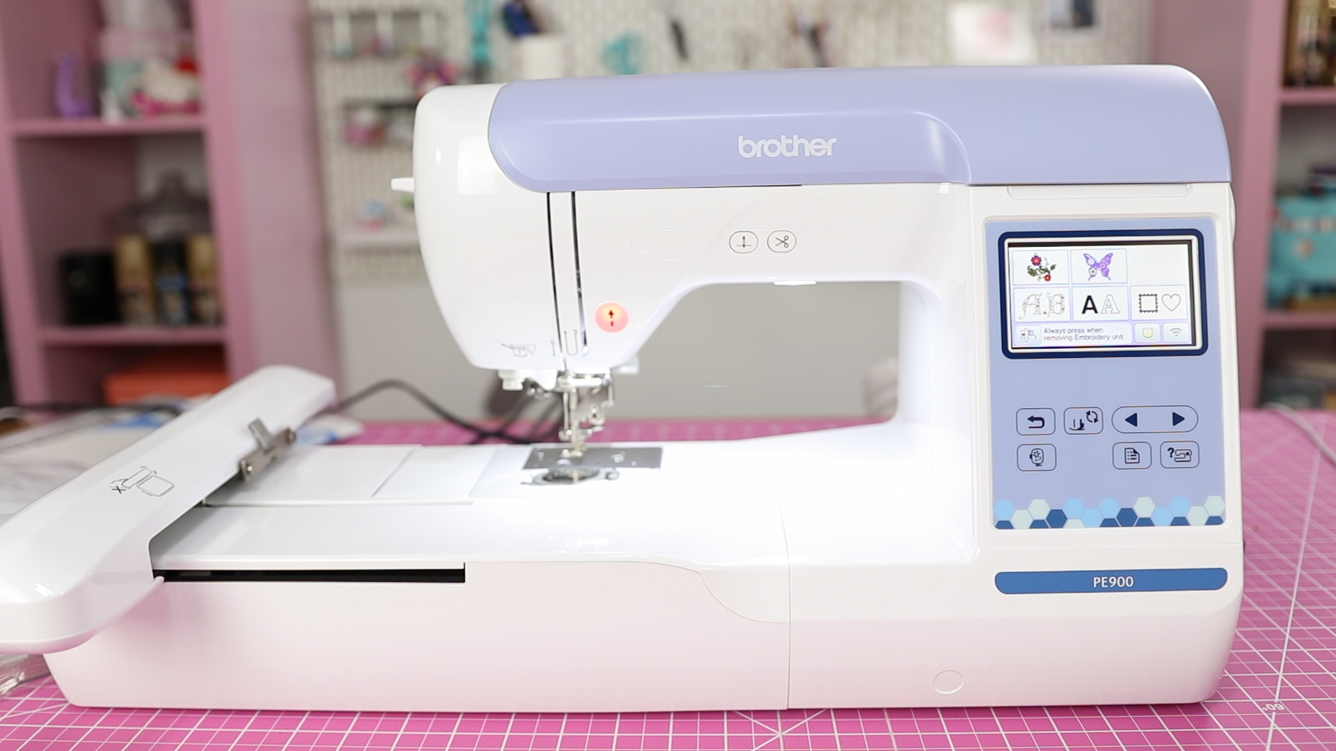 Brother PE900 Embroidery Machine  Setup & 1st Time Using – Sewing Report