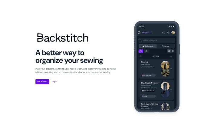 Backstitch App Sewing Report LIVE